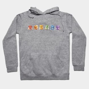 Rainbow Dragon Whelps Hoodie